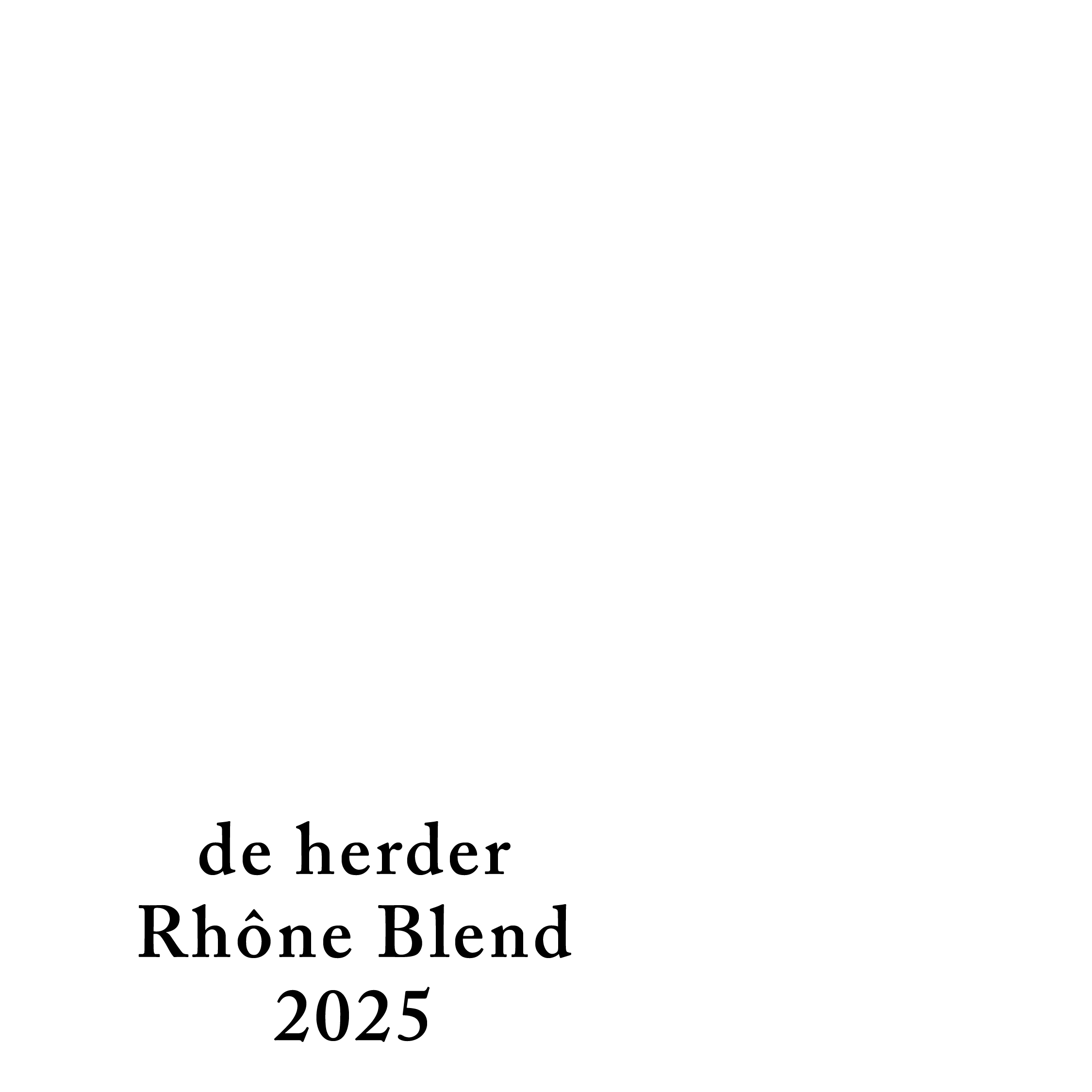 kleinood farm de herder rhone blend 2025