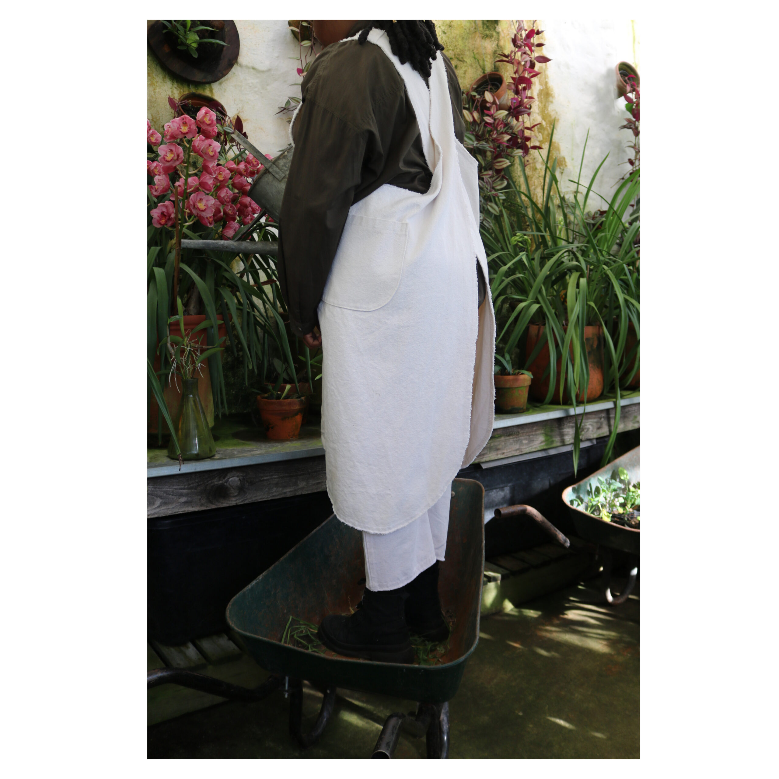 de boerin canvas apron